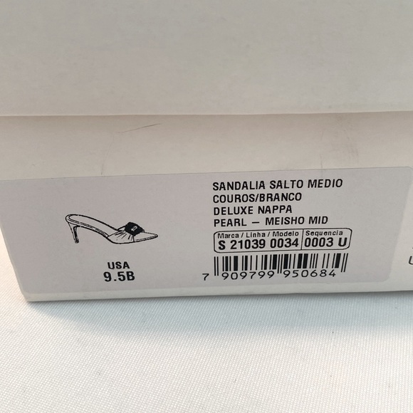 SCHUTZ • “Meisho” in Pearl Color Heel Mules - Picture 11 of 15